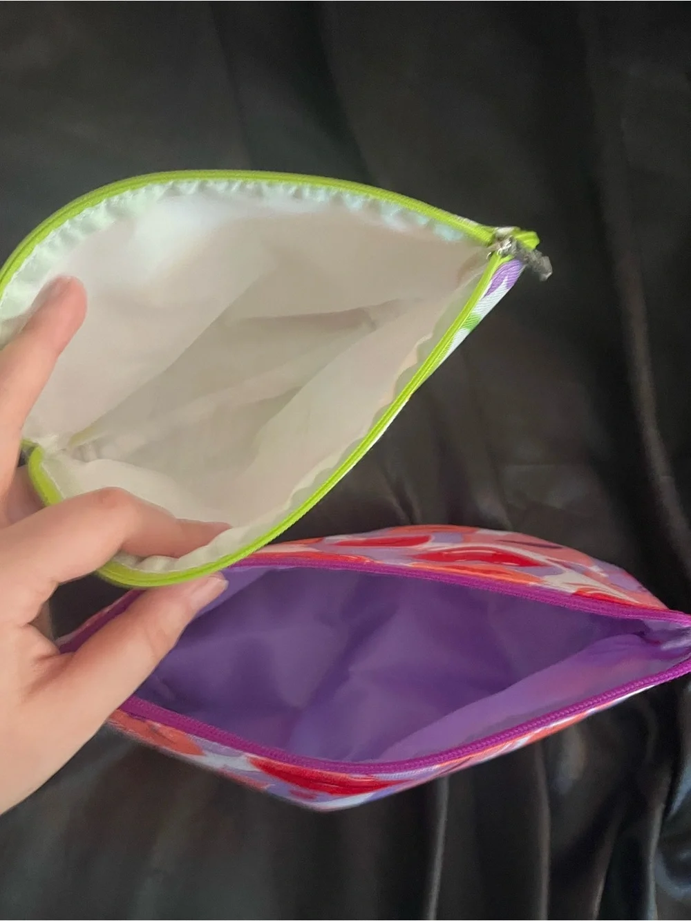Two Clinique Makeup Pouches Brand New